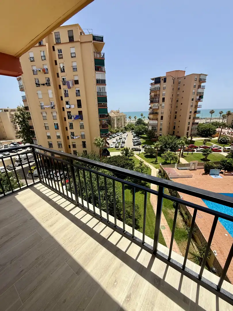 Exterior view of Flat for rent in Torremolinos  with Air Conditioner, Private garden and Terrace