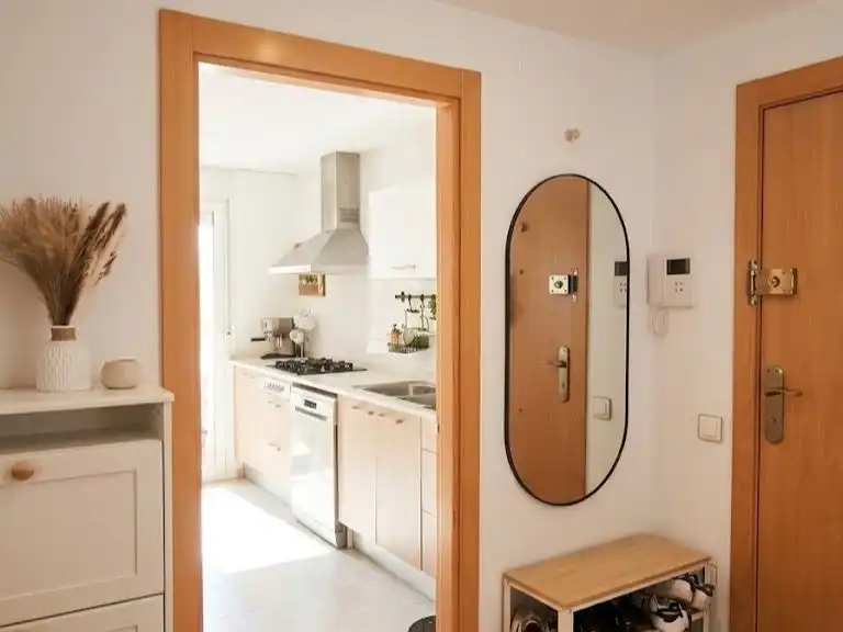 Kitchen of Flat for sale in Sant Just Desvern  with Air Conditioner, Terrace and Swimming Pool