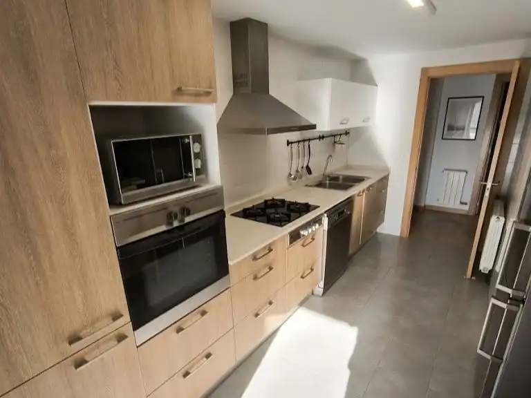 Kitchen of Flat for sale in Sant Just Desvern  with Air Conditioner, Terrace and Swimming Pool