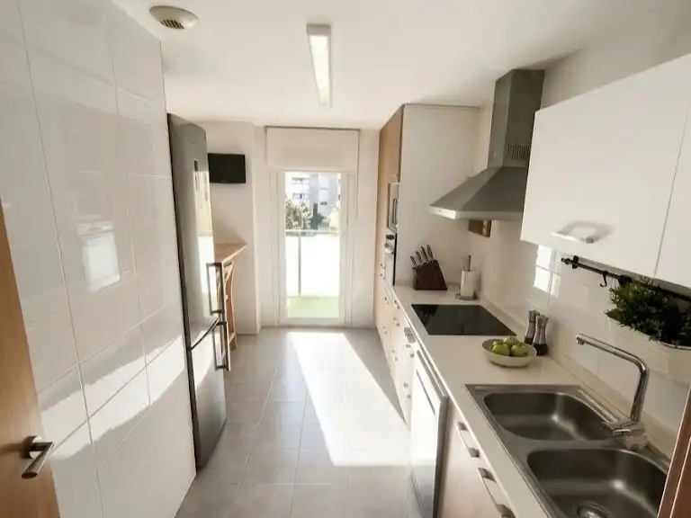Kitchen of Flat for sale in Sant Just Desvern  with Air Conditioner, Terrace and Swimming Pool