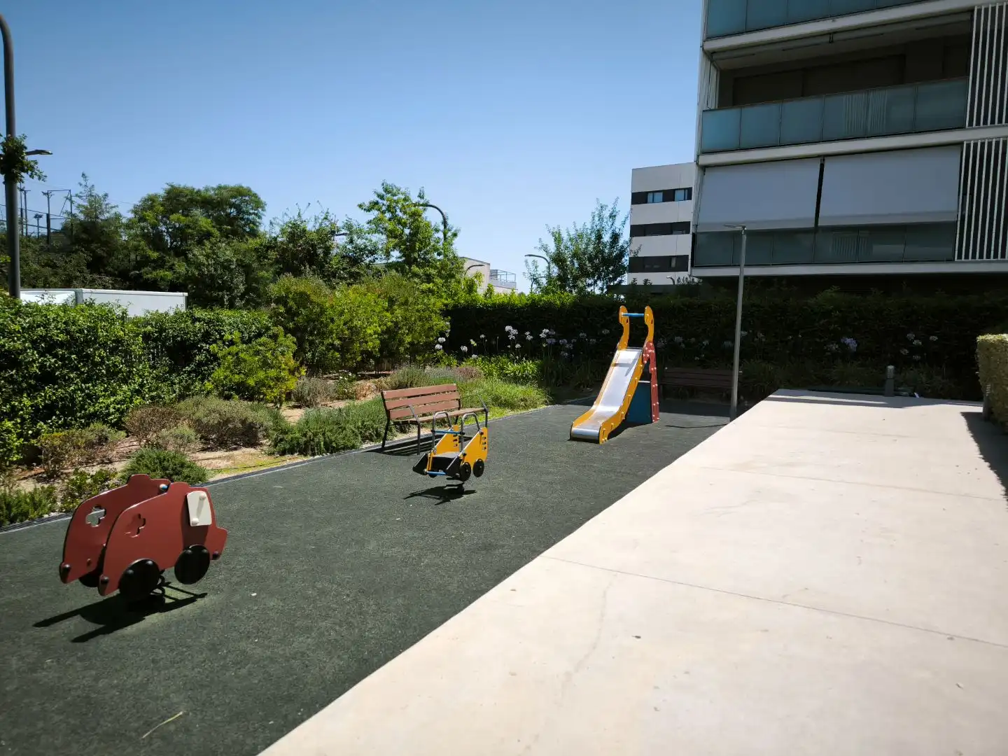 Terrace of Flat for sale in Sant Just Desvern  with Air Conditioner, Terrace and Swimming Pool