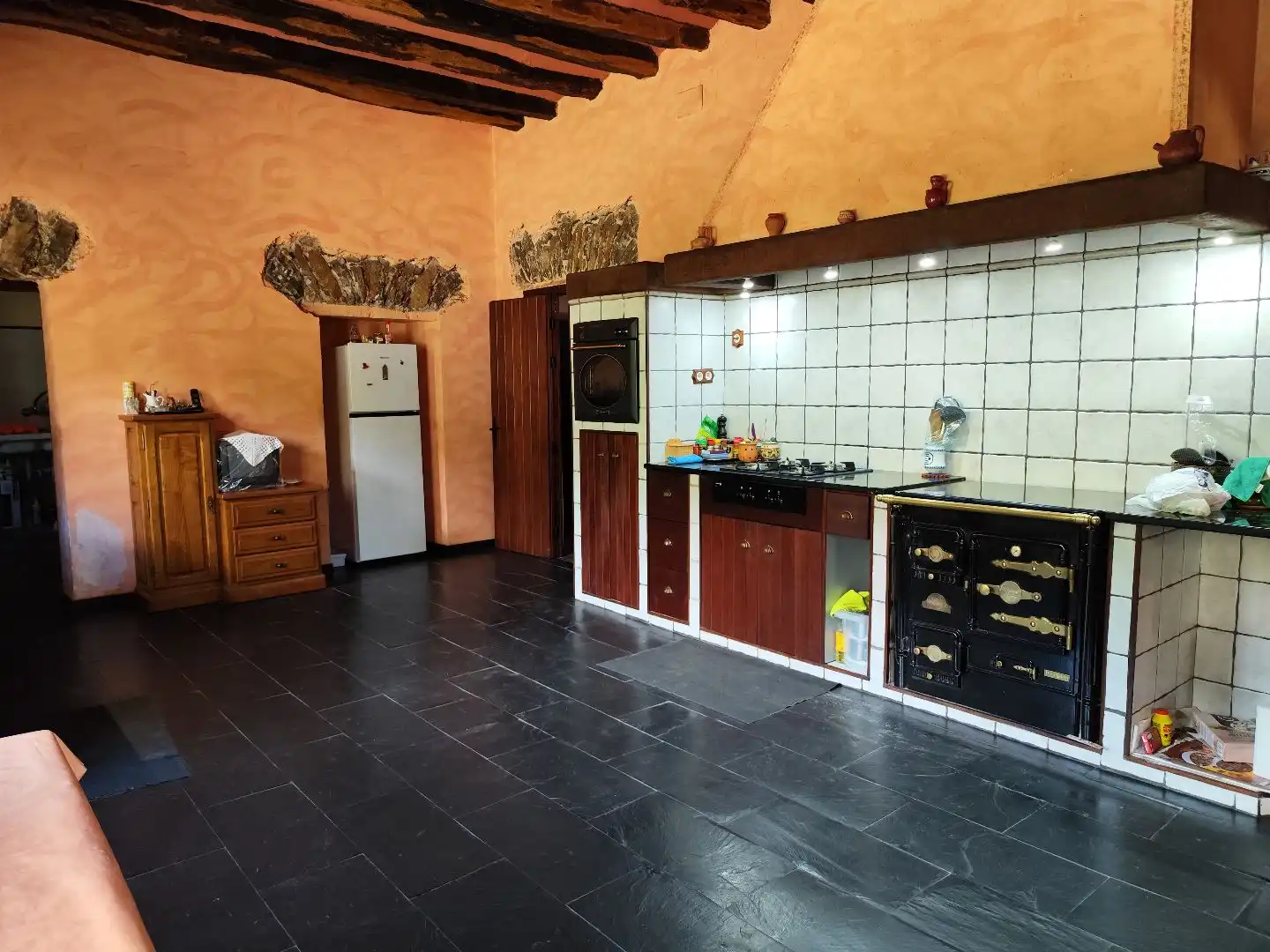 Wohnung zum Verkauf in Carrer Prat de l'Om, 5, Vallfogona de Ripollès Küche von Wohnung zum Verkauf in Vallfogona de Ripollès mit Heizung, Privatgarten und Abstellraum