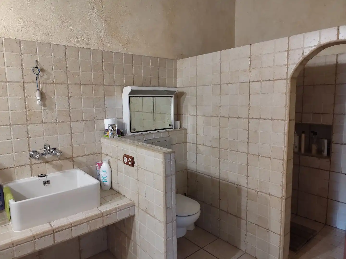 Wohnung zum Verkauf in Carrer Prat de l'Om, 5, Vallfogona de Ripollès Badezimmer von Wohnung zum Verkauf in Vallfogona de Ripollès mit Heizung, Privatgarten und Abstellraum