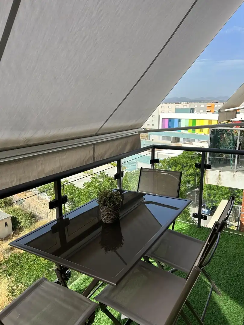 Terrace of Flat for sale in Alhendín  with Air Conditioner, Swimming Pool and Balcony