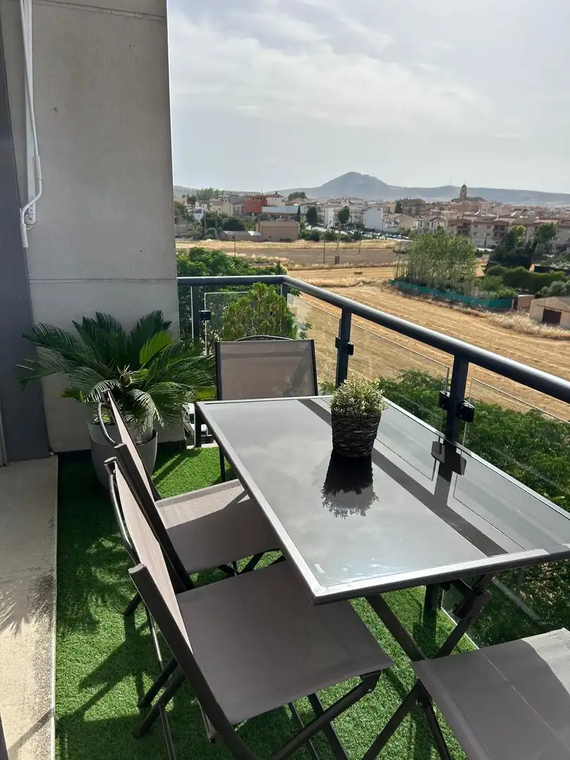 Terrace of Flat for sale in Alhendín  with Air Conditioner, Swimming Pool and Balcony