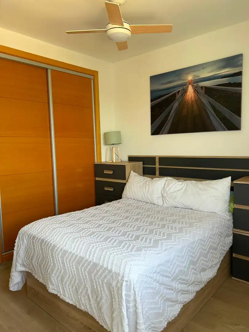 Bedroom of Flat for sale in Alhendín  with Air Conditioner, Swimming Pool and Balcony