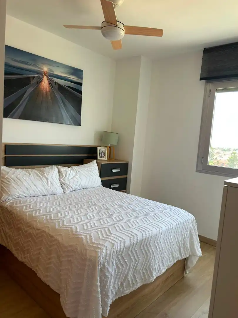 Bedroom of Flat for sale in Alhendín  with Air Conditioner, Swimming Pool and Balcony