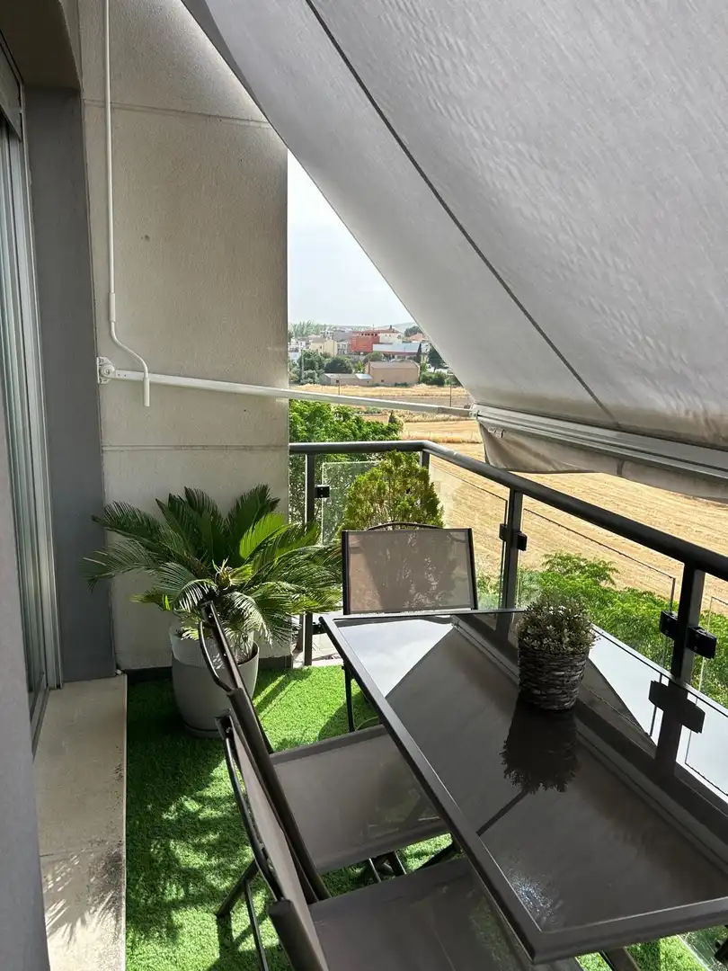 Balcony of Flat for sale in Alhendín  with Air Conditioner, Swimming Pool and Balcony