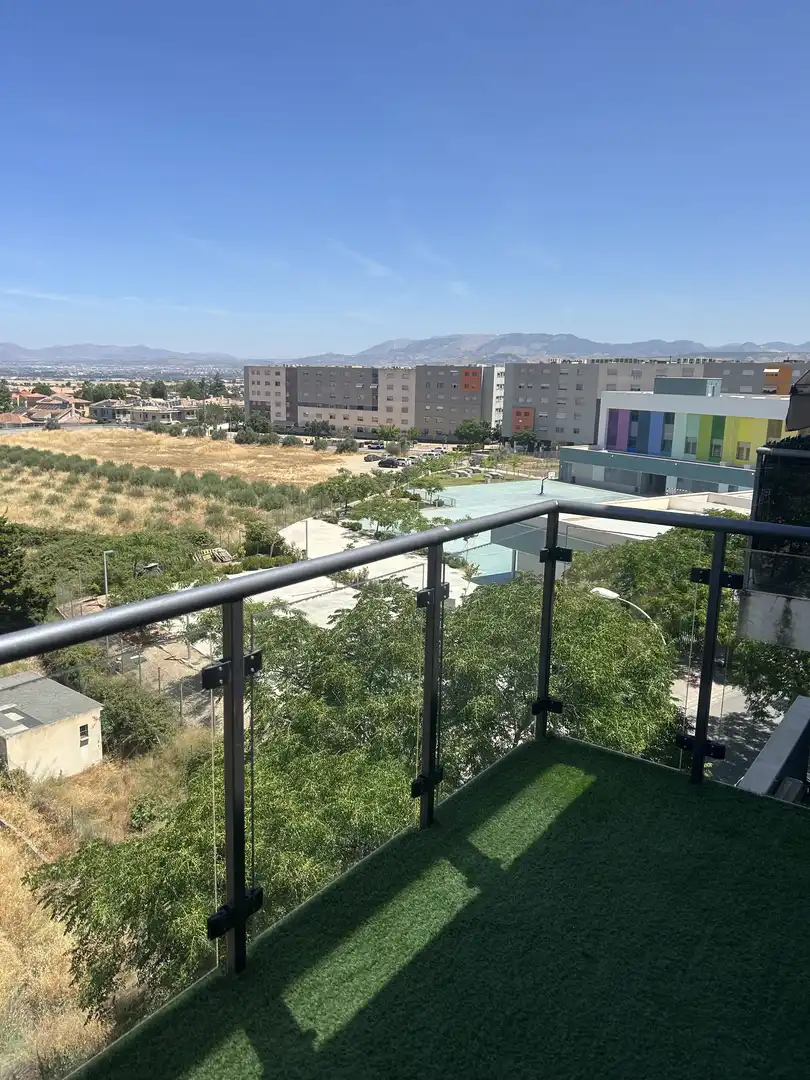 Balcony of Flat for sale in Alhendín  with Air Conditioner, Swimming Pool and Balcony