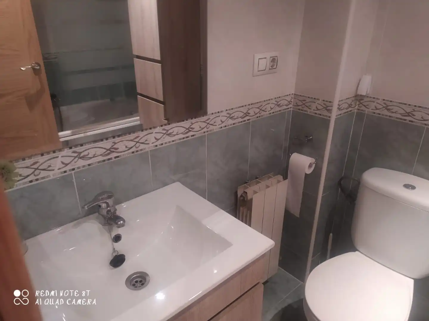Badezimmer von Wohnung zur Miete in Carbonero el Mayor mit Heizung, Parkett und Abstellraum