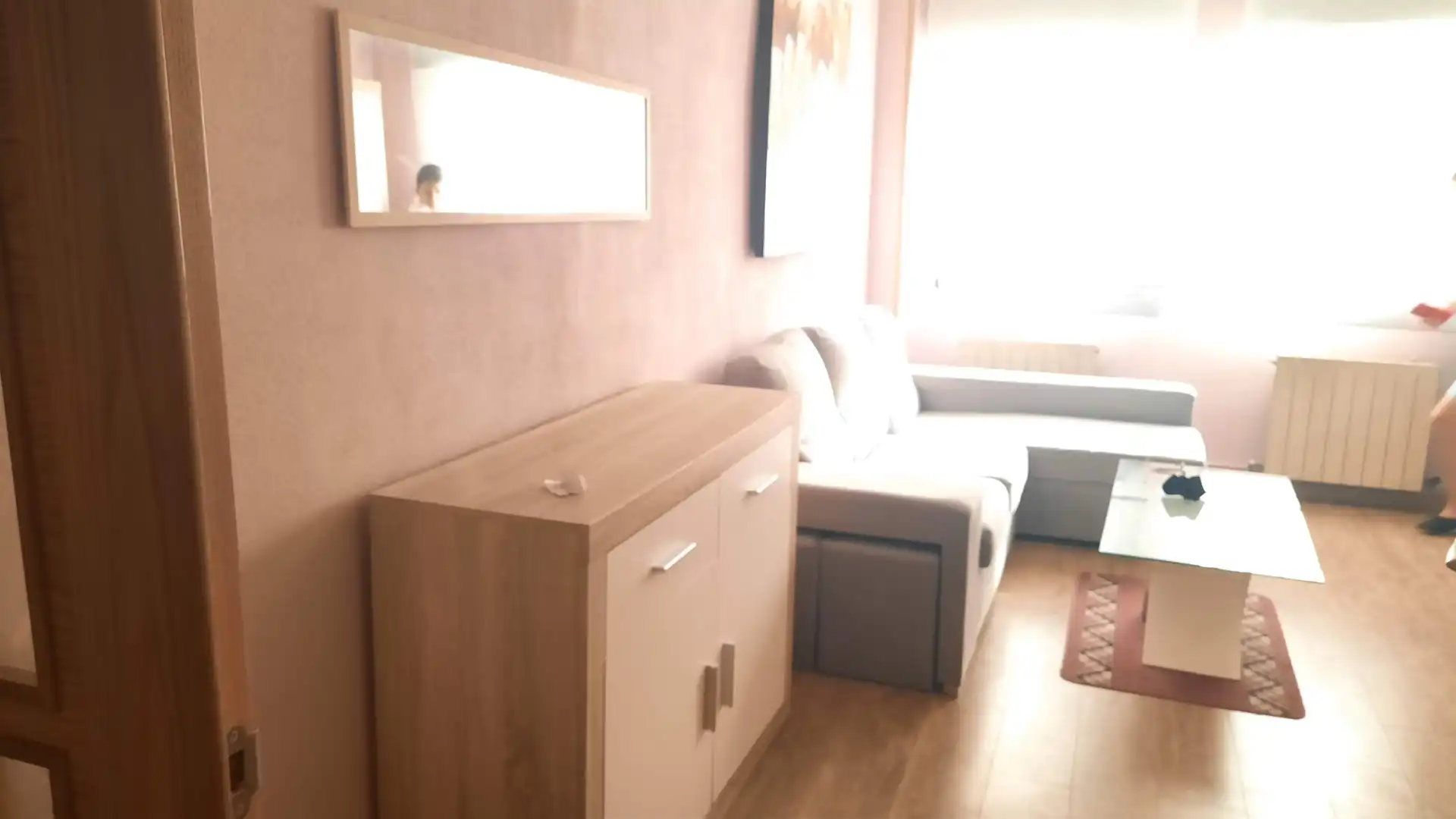 Schlafzimmer von Wohnung zur Miete in Carbonero el Mayor mit Heizung, Parkett und Abstellraum