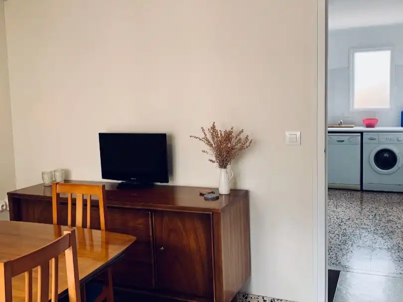 Einfamilien-Reihenhaus zum Verkauf in Centre Esszimmer von Einfamilien-Reihenhaus zum Verkauf in Tortosa mit Klimaanlage, Heizung und Terrasse