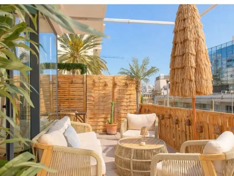 Terraza de Piso de alquiler en  Palma de Mallorca con Aire acondicionado, Parquet y Terraza