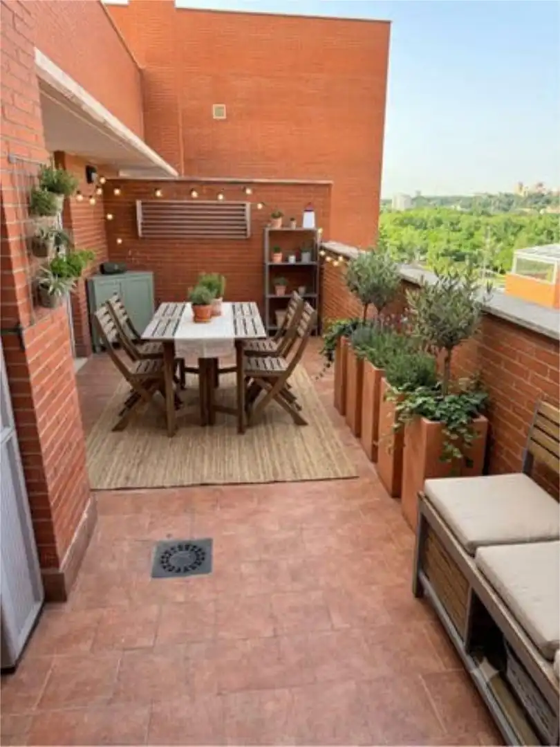 Ático de alquiler en Casa de Campo Terraza de Ático de alquiler en Madrid con Calefacción, Terraza y Trastero