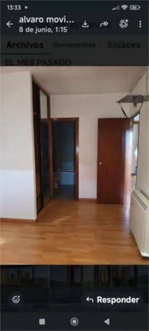 Schlafzimmer von Wohnung zur Miete in Madrid mit Heizung, Privatgarten und Terrasse