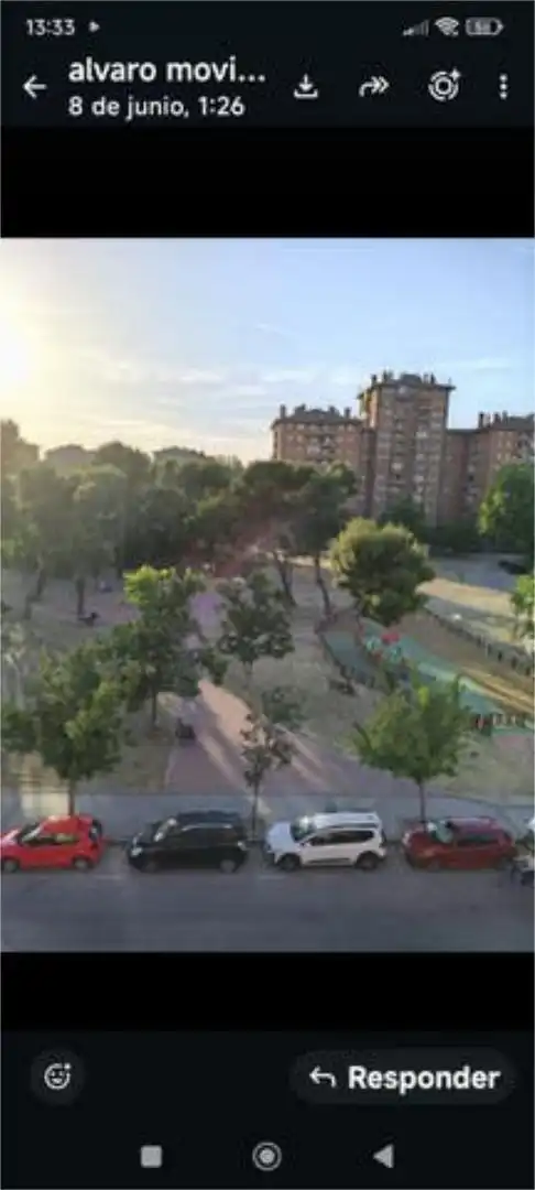 Außenansicht von Wohnung zur Miete in Madrid mit Heizung, Privatgarten und Terrasse