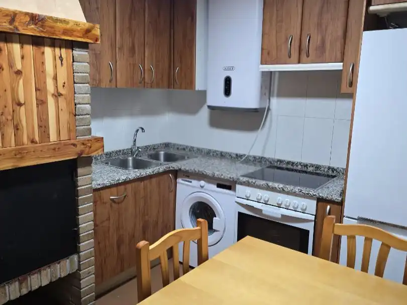 Cocina de Piso de alquiler en Alcoroches con Amueblado
