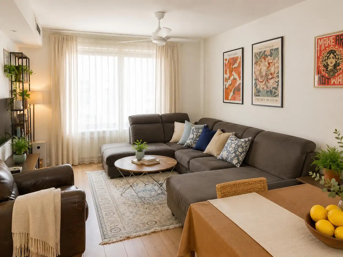 Sala de estar de Piso en venta en Castelldefels con Aire acondicionado