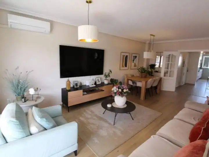 Flat for sale in Avenida Costa Blanca, 2, Los Arenales del Sol Living room of Flat for sale in Elche / Elx with Air Conditioner, Terrace and Swimming Pool