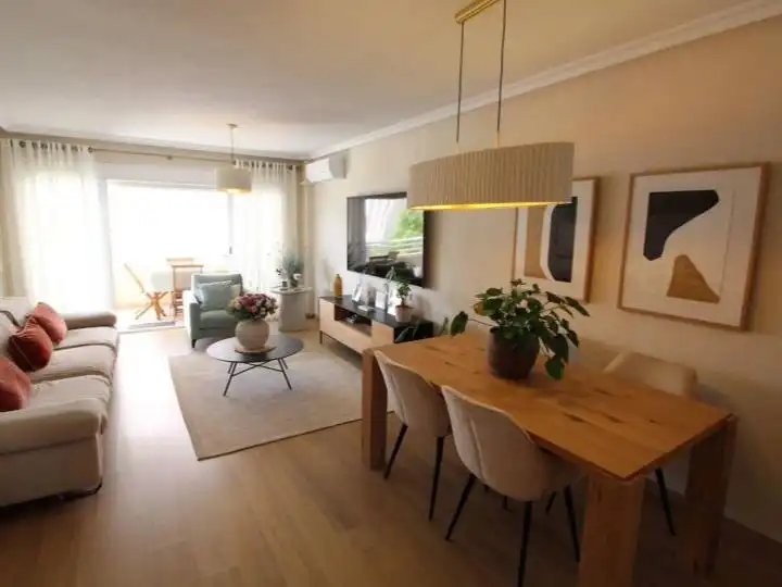 Flat for sale in Avenida Costa Blanca, 2, Los Arenales del Sol Living room of Flat for sale in Elche / Elx with Air Conditioner, Terrace and Swimming Pool