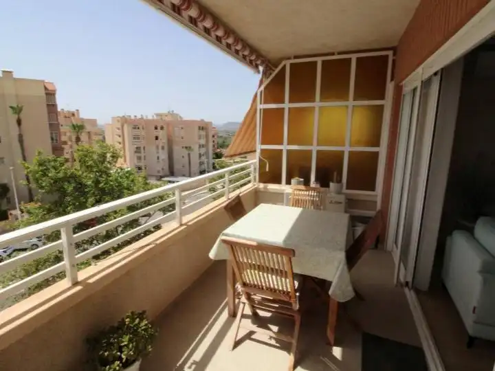 Flat for sale in Avenida Costa Blanca, 2, Los Arenales del Sol Balcony of Flat for sale in Elche / Elx with Air Conditioner, Terrace and Swimming Pool