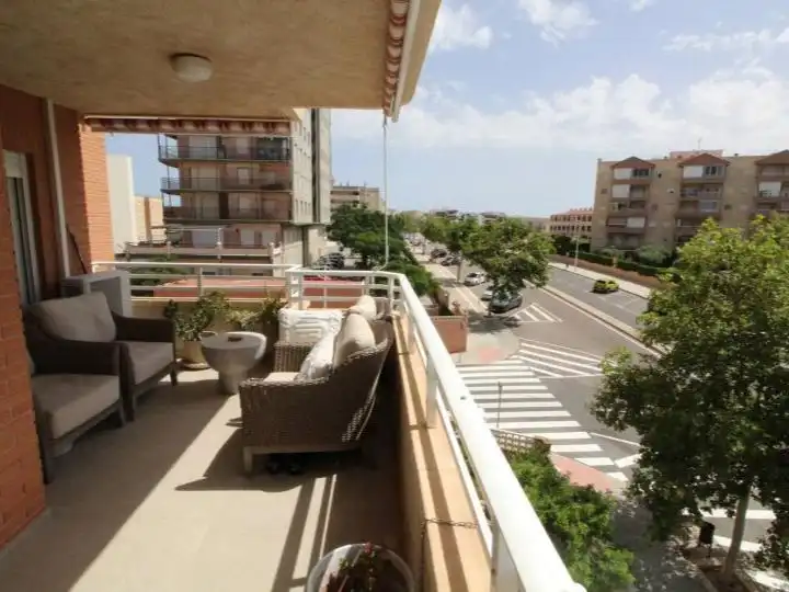 Flat for sale in Avenida Costa Blanca, 2, Los Arenales del Sol Exterior view of Flat for sale in Elche / Elx with Air Conditioner, Terrace and Swimming Pool