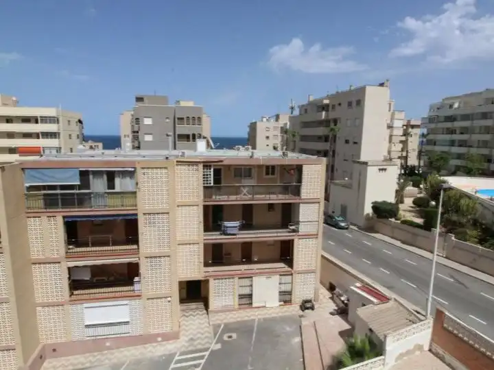 Flat for sale in Avenida Costa Blanca, 2, Los Arenales del Sol Exterior view of Flat for sale in Elche / Elx with Air Conditioner, Terrace and Swimming Pool