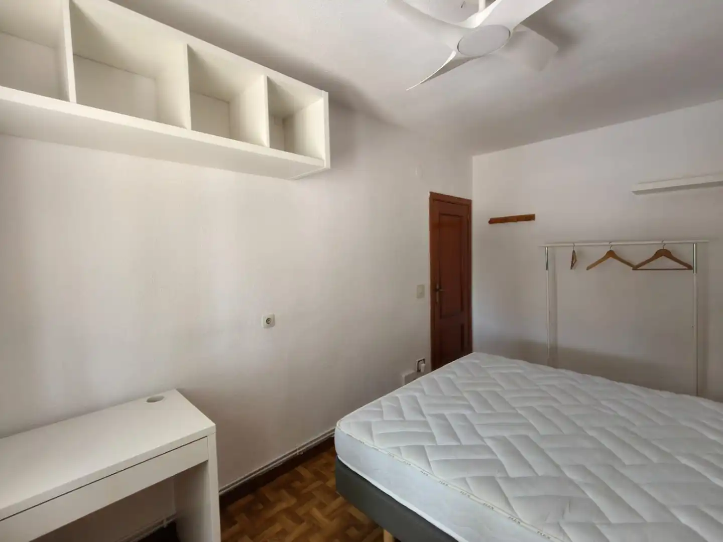 Bedroom of Flat for rent in Madrid  with Air Conditioner, Heating and Terrace