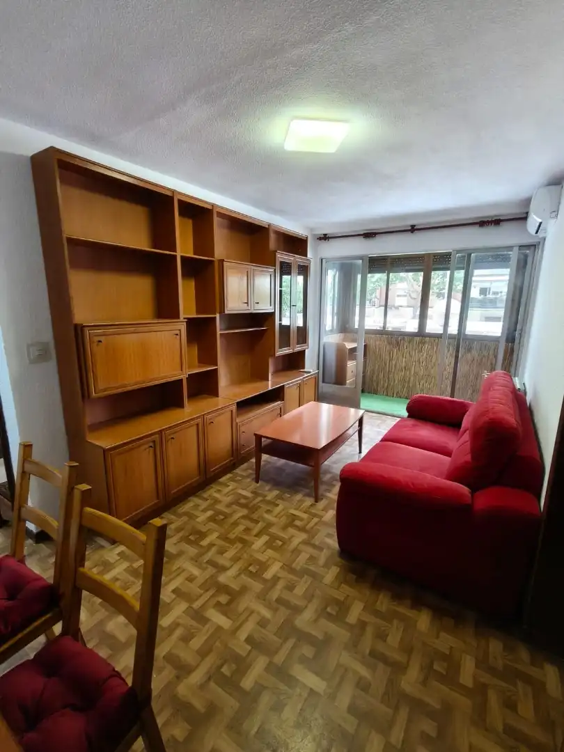 Living room of Flat for rent in Madrid  with Air Conditioner, Heating and Terrace