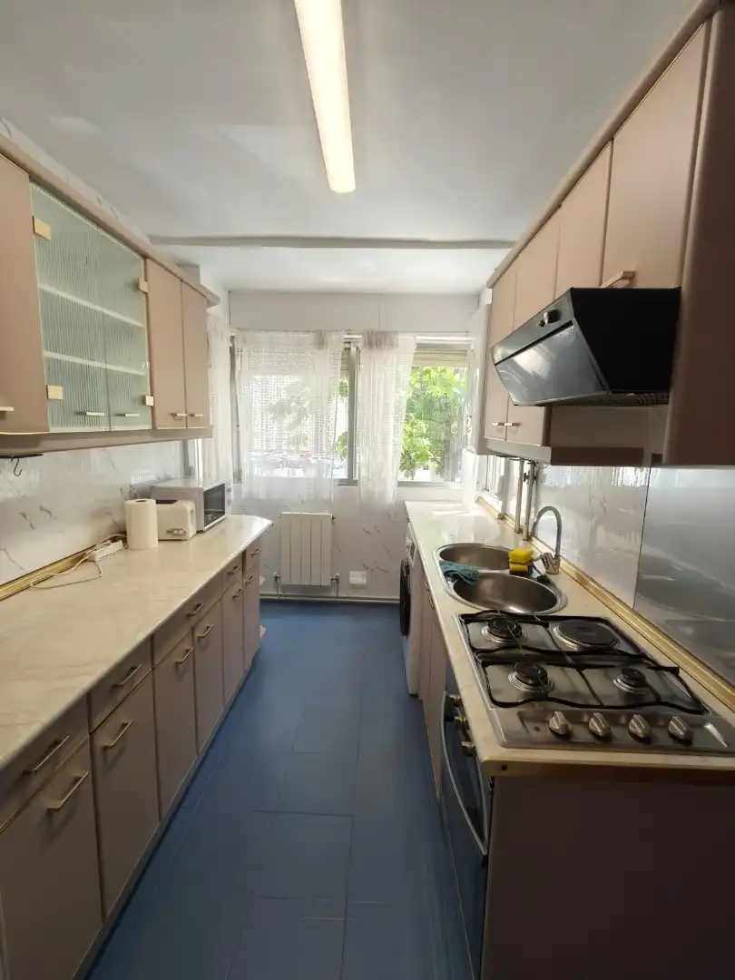 Kitchen of Flat for rent in Madrid  with Air Conditioner, Heating and Terrace