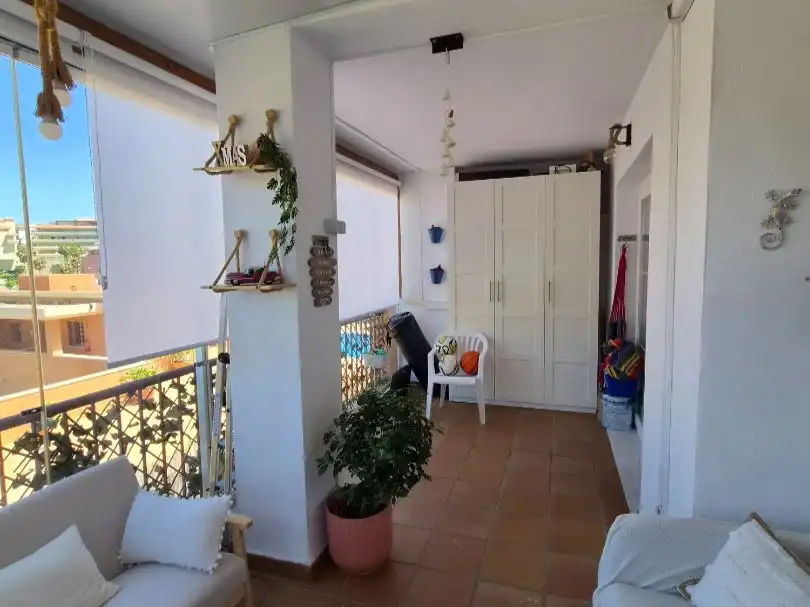 Flat for sale in Calle Cristal, 3, Riviera del Sol Balcony of Flat for sale in Mijas with Air Conditioner, Terrace and Swimming Pool