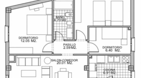 Piso en venta en Calle Álamos, 27, Residencial Triana - Barrio Alto, Las Gabias - imagen 3 Foto 3 de Piso en venta en Calle Álamos, 27, Residencial Triana - Barrio Alto, Las Gabias