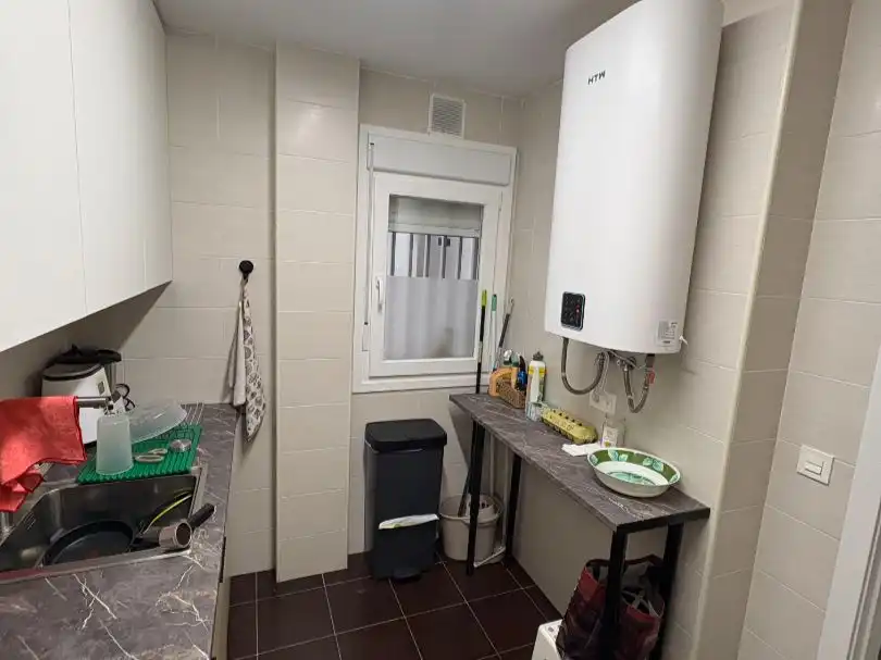 Piso en venta en Calle Álamos, 27, Residencial Triana - Barrio Alto Cocina de Piso en venta en Las Gabias con Aire acondicionado, Calefacción y Parquet