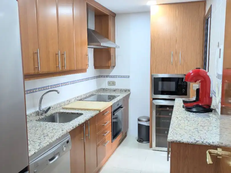 Cocina de Ático de alquiler en Arrecife con Parquet, Amueblado y Videoportero