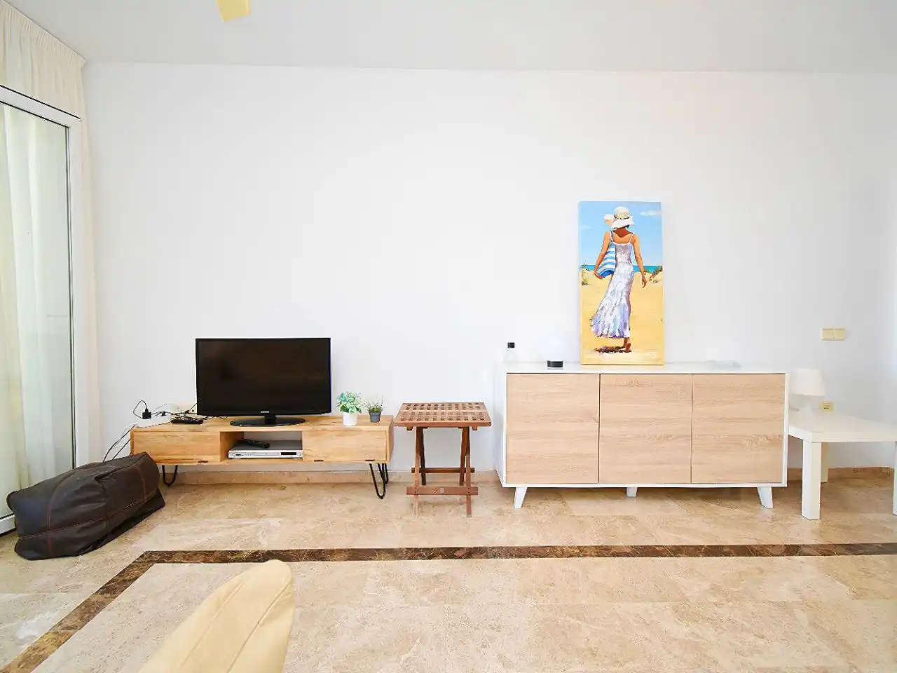 Sala de estar de Piso en venta en El Ejido con Aire acondicionado y Terraza
