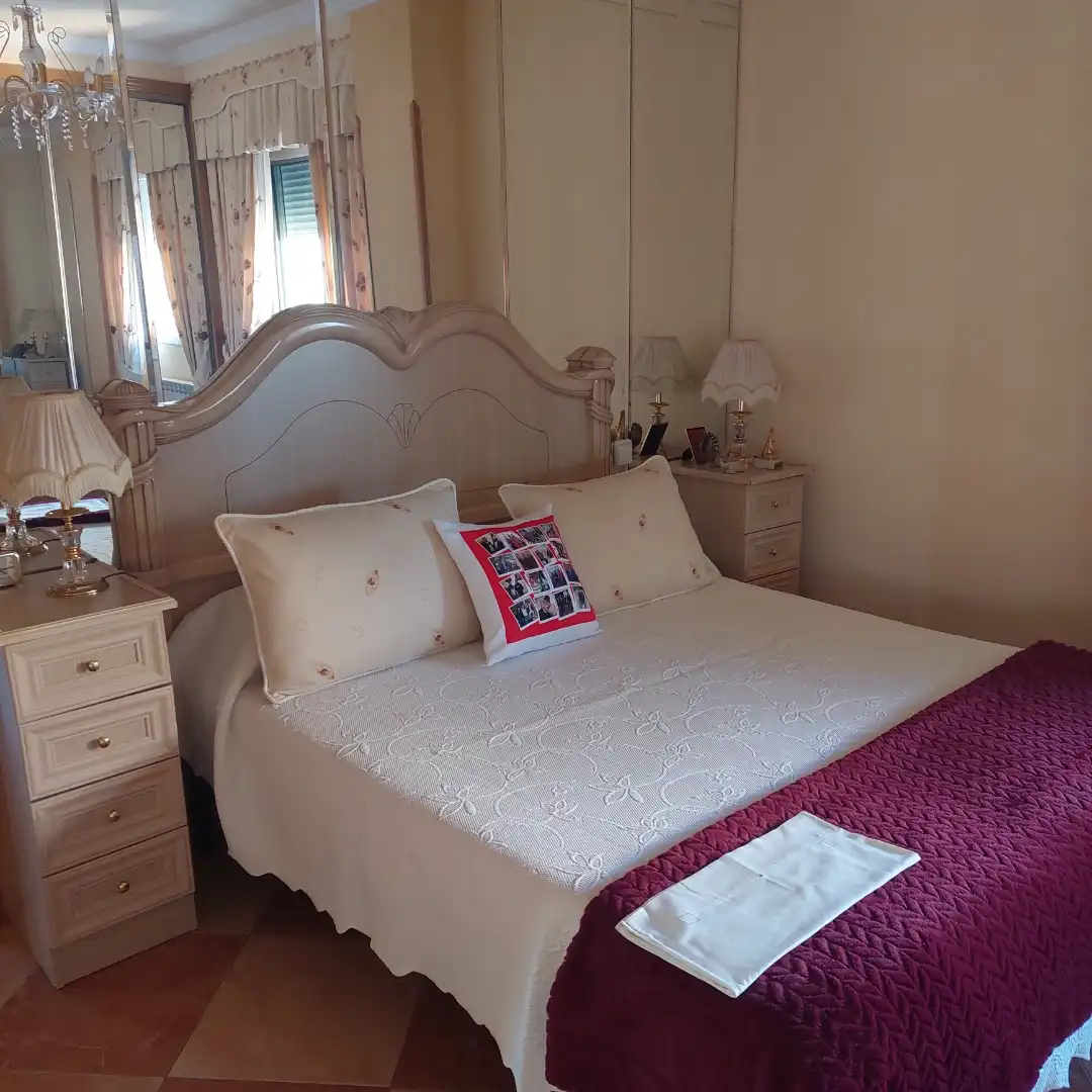 Schlafzimmer von Wohnung zur untervermieten in Arganda del Rey mit Terrasse, Möbliert und Ofen