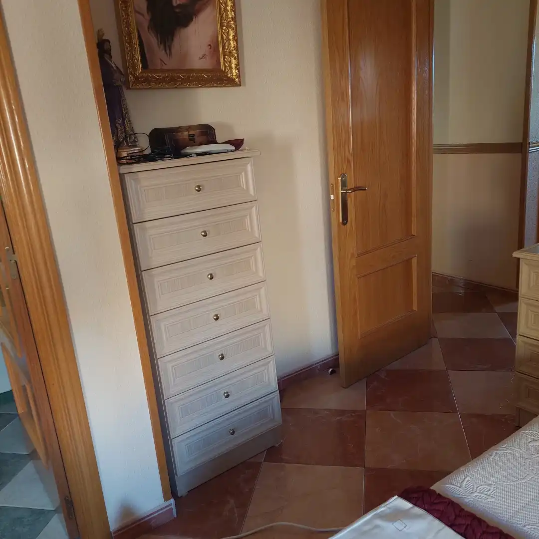 Schlafzimmer von Wohnung zur untervermieten in Arganda del Rey mit Terrasse, Möbliert und Ofen
