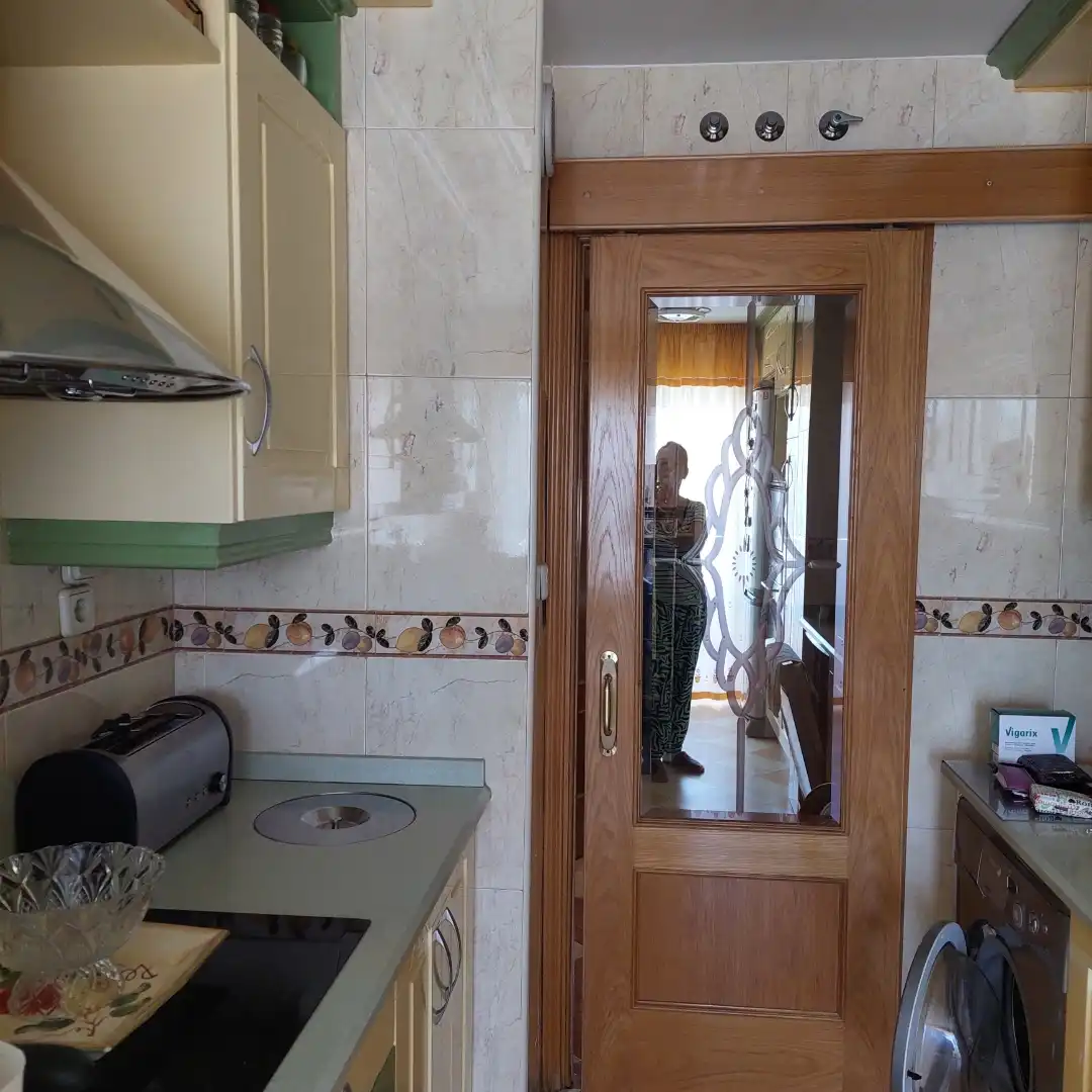 Küche von Wohnung zur untervermieten in Arganda del Rey mit Terrasse, Möbliert und Ofen