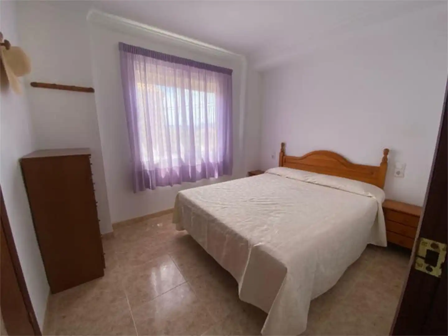 Schlafzimmer von Einfamilien-Reihenhaus zur Miete in Tavernes de la Valldigna mit Privatgarten, Terrasse und Haustiere erlaubt