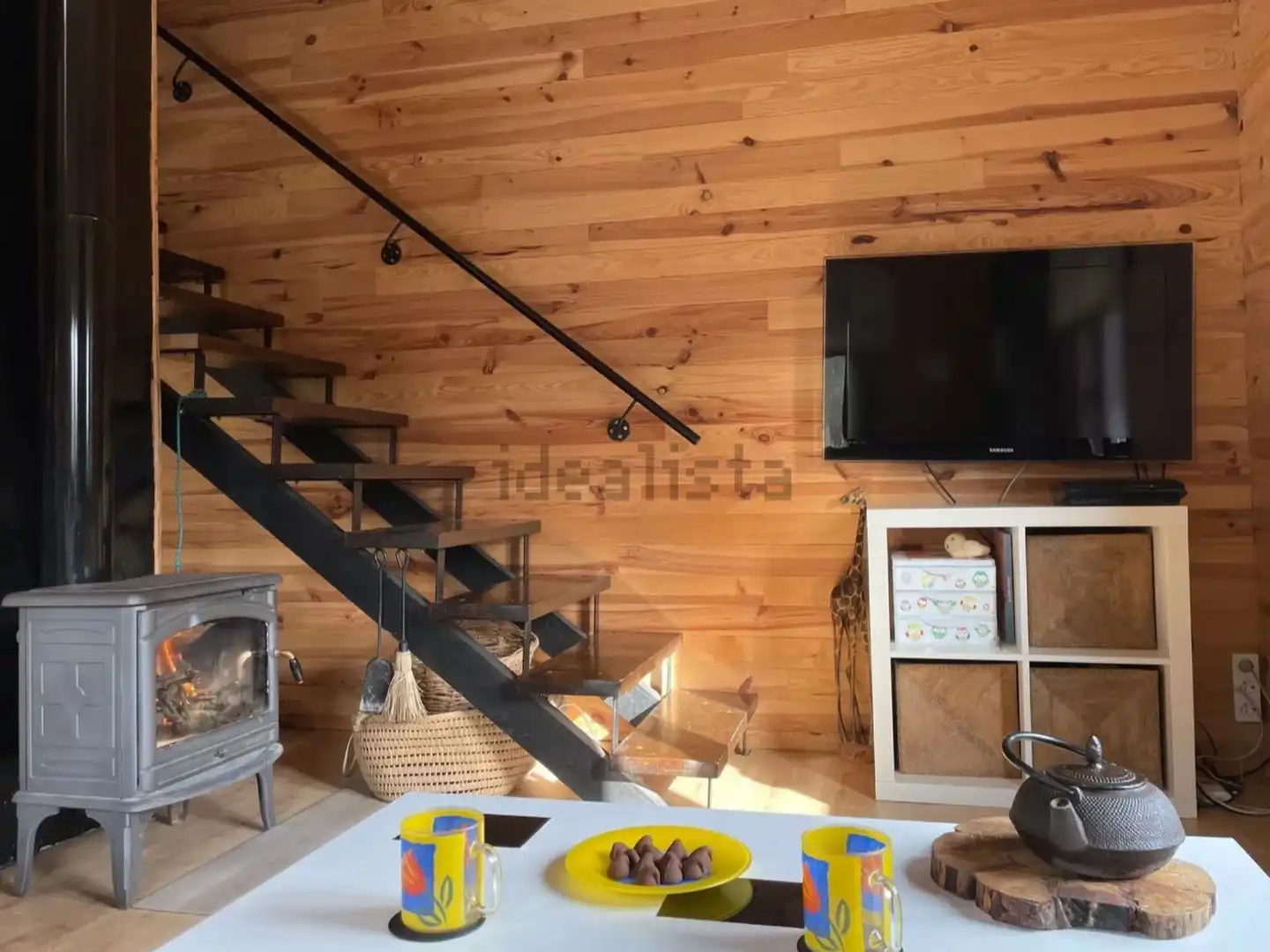 Casa o chalet en venta en TV-7012, 1, Arbolí Sala de estar de Casa o chalet en venta en Arbolí con Calefacción, Jardín privado y Parquet