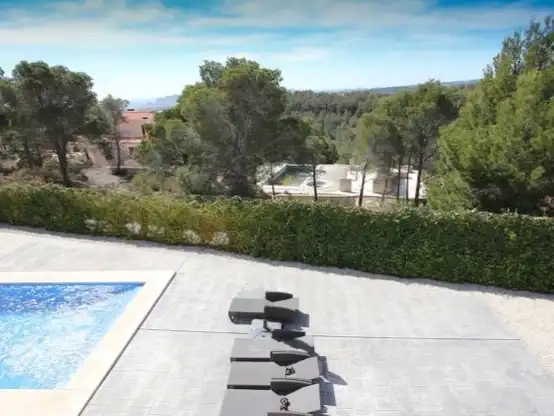 Terraza de Ático de alquiler en Altea con Aire acondicionado, Calefacción y Jardín privado