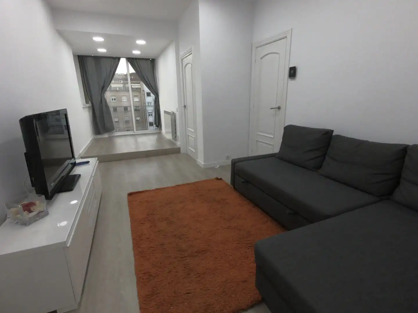 Flat for rent in Sagrada Família Living room of Flat for rent in Barcelona with Air Conditioner, Heating and Parquet flooring