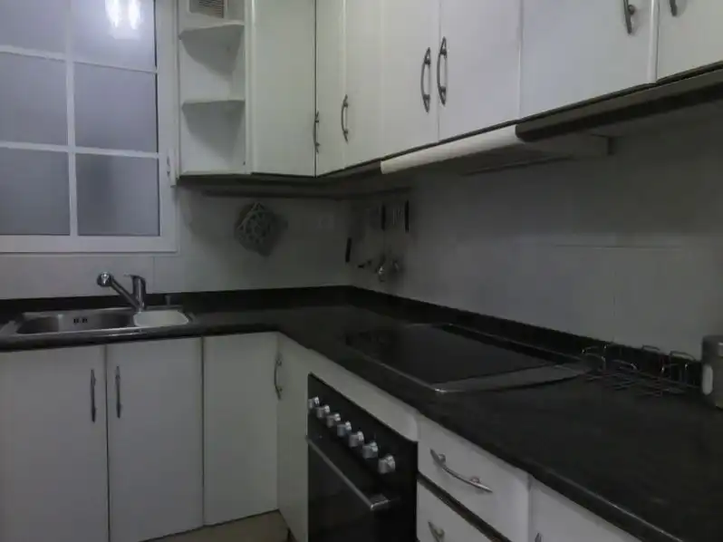 Flat for rent in Sagrada Família Kitchen of Flat for rent in Barcelona with Air Conditioner, Heating and Parquet flooring