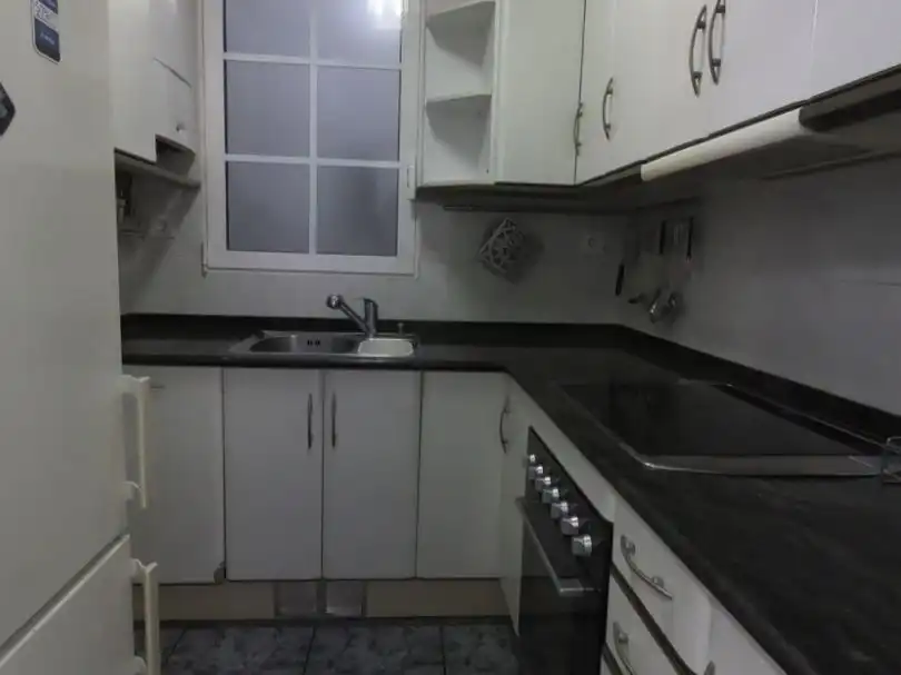 Flat for rent in Sagrada Família Kitchen of Flat for rent in Barcelona with Air Conditioner, Heating and Parquet flooring