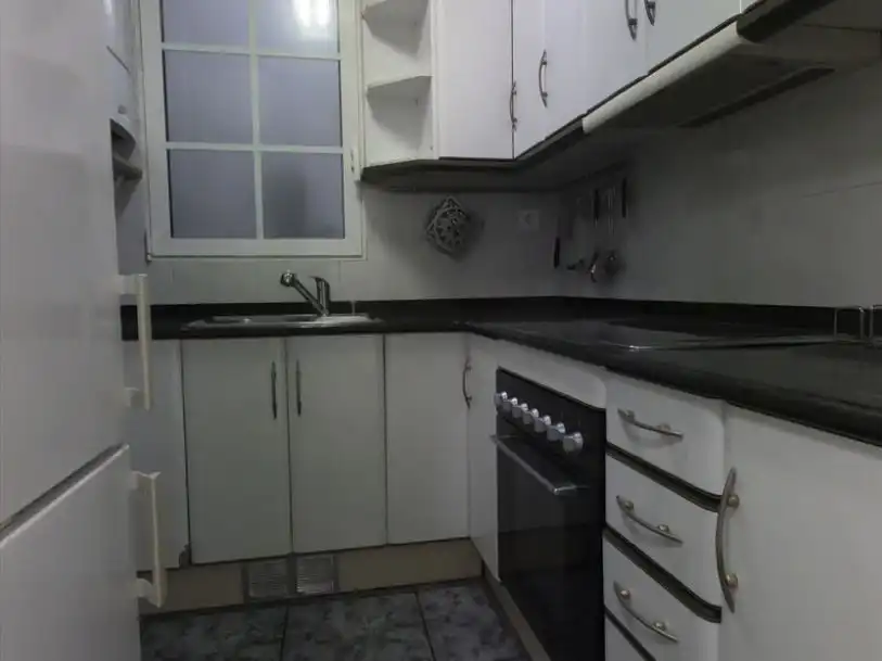 Flat for rent in Sagrada Família Kitchen of Flat for rent in Barcelona with Air Conditioner, Heating and Parquet flooring