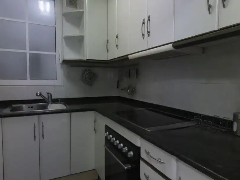 Flat for rent in Sagrada Família Kitchen of Flat for rent in Barcelona with Air Conditioner, Heating and Parquet flooring