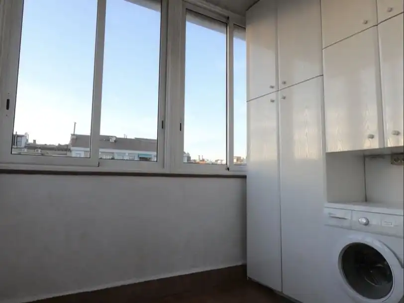 Flat for rent in Sagrada Família Bedroom of Flat for rent in Barcelona with Air Conditioner, Heating and Parquet flooring