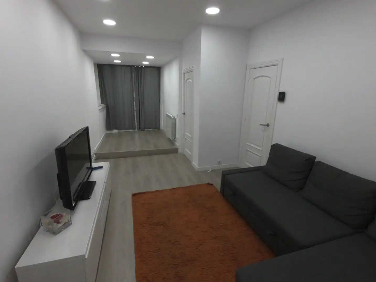 Flat for rent in Sagrada Família Living room of Flat for rent in Barcelona with Air Conditioner, Heating and Parquet flooring