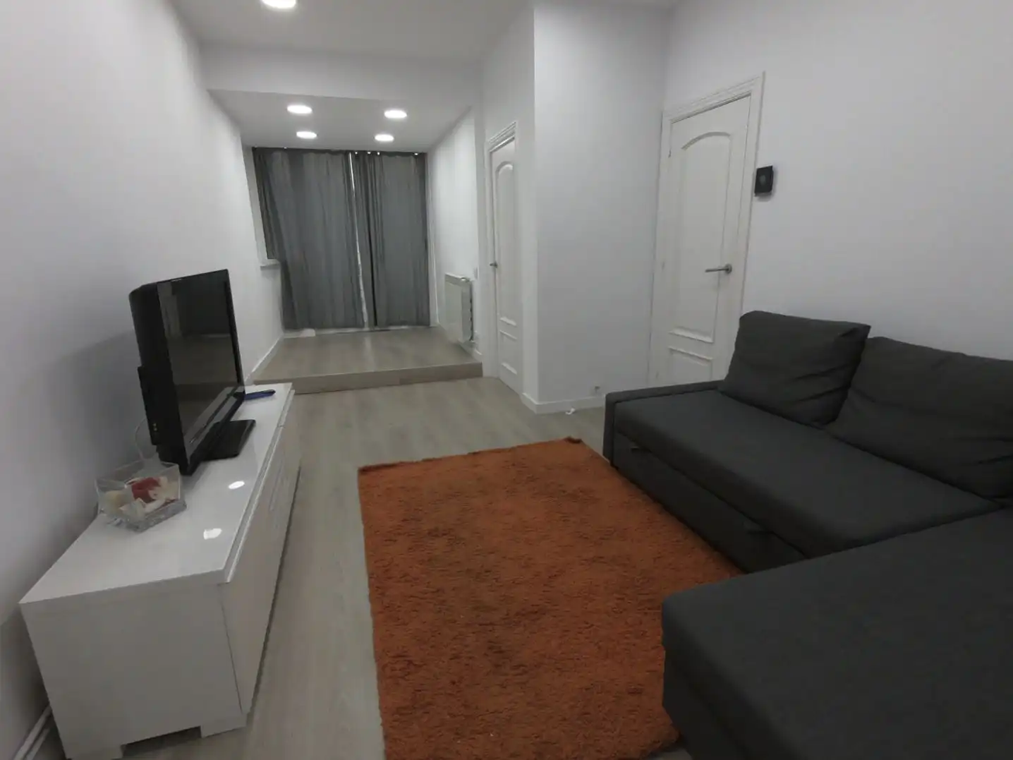 Flat for rent in Sagrada Família Living room of Flat for rent in Barcelona with Air Conditioner, Heating and Parquet flooring
