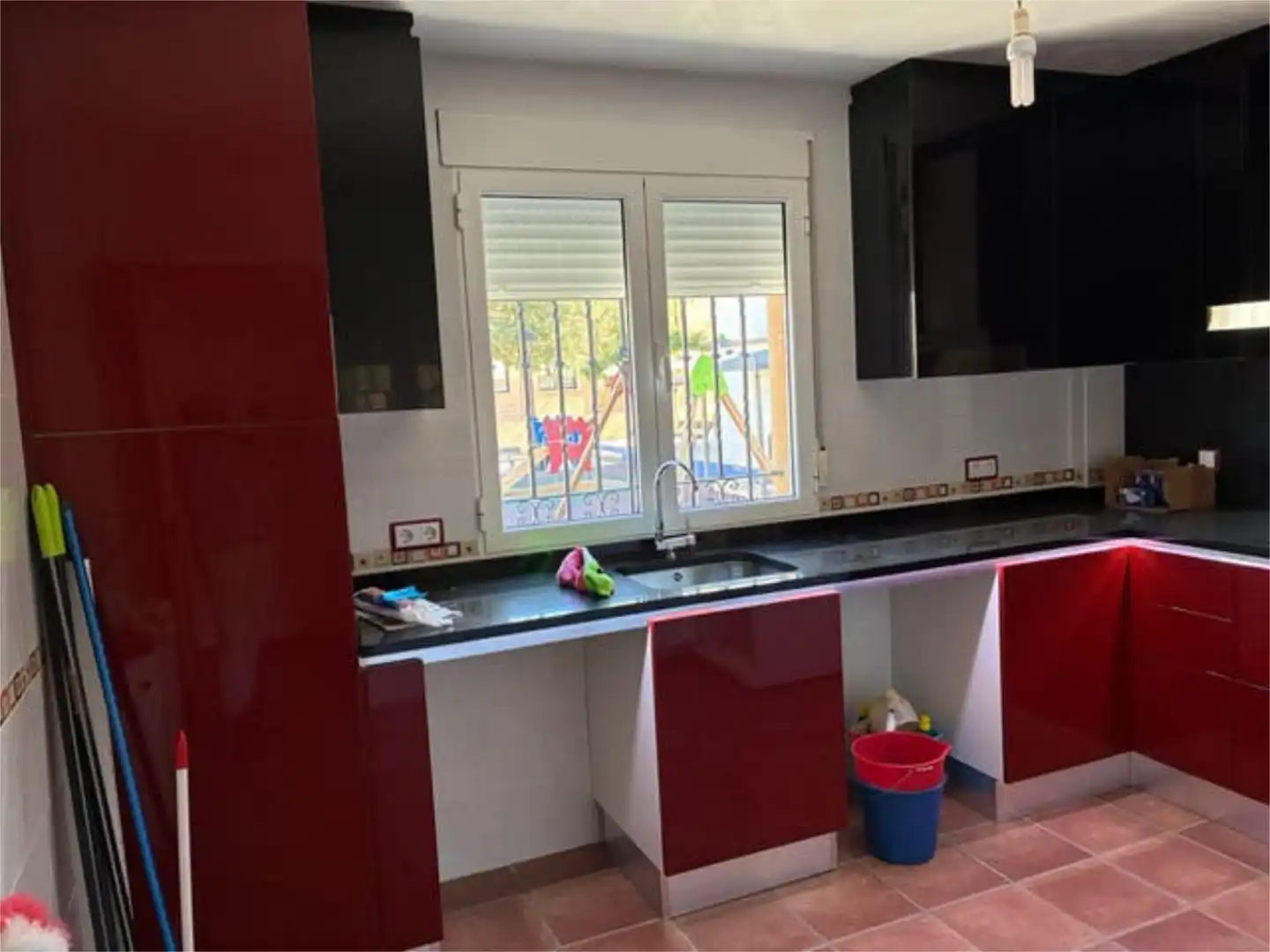 Kitchen of Flat for sale in Caminreal  with Heating, Terrace and Storage room